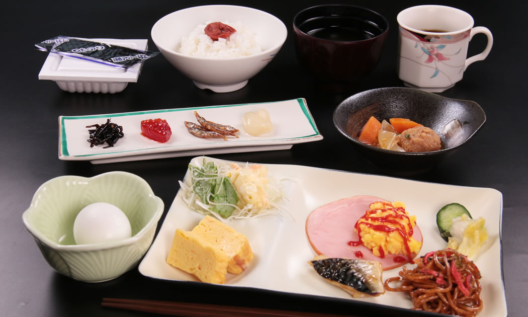 バイキング朝食